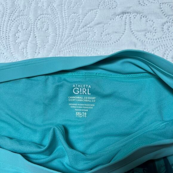 Athleta Girl Swim Shorts Outfit Size 14 - Picture 4 of 8